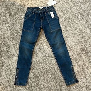 Joie Park Mid-Rise Cropped Skinny D Jeans 25